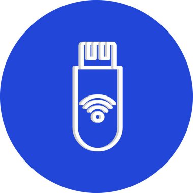 vektör usb web simgesi, illüstrasyon