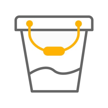 Bahçe işlerinin vektör illüstrasyonu, bahçe aletleri kavramı