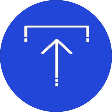 gönderme simgesi, basit vektör illüstrasyonu