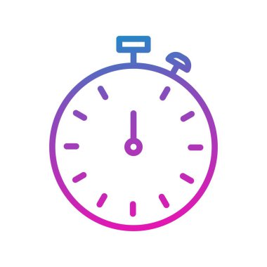 vektör Stopwatch simgesi, illüstrasyon