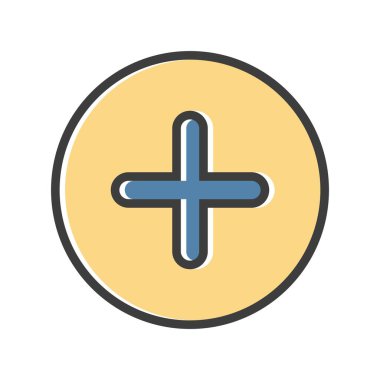 Modern b 'nin vektör illüstrasyonu tıbbi simgeden yoksun