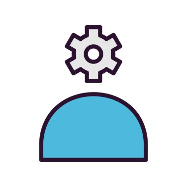 Vektör illüstrasyon iş simgesi, iş konsepti 