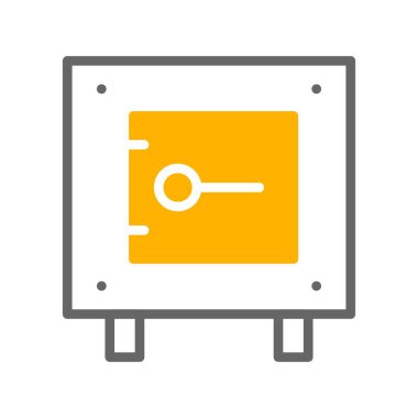 Vektör Kilit simgesi, illüstrasyon