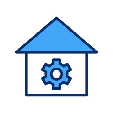 ev simgesi vektör illüstrasyonu