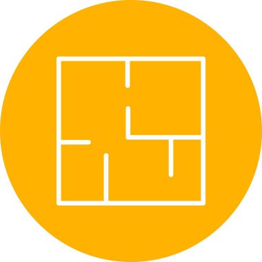 Futbol sahası ikonu. vektör illüstrasyonu