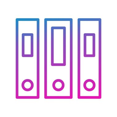 vektör dosya simgesi, basit vektör illüstrasyonu