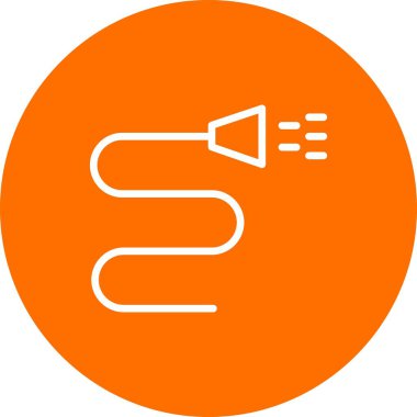 Bahçe işlerinin vektör illüstrasyonu, bahçe aletleri kavramı