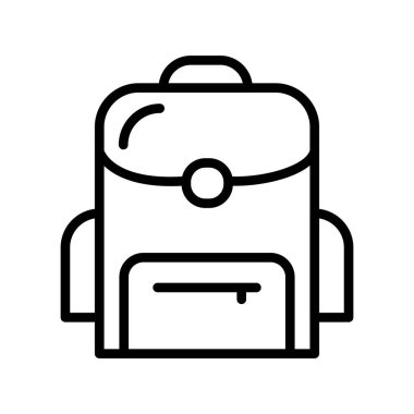 Ampul simgesi, basit vektör illüstrasyonu