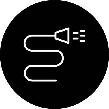 Bahçe işlerinin vektör illüstrasyonu, bahçe aletleri kavramı