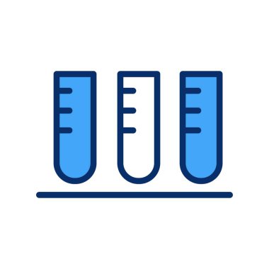  Vektör test tübü Ico