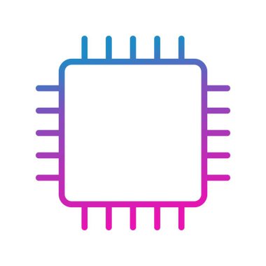 Bilgisayar donanımının vektör illüstrasyonu, dijital kavram