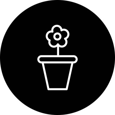 Bahçe işlerinin vektör illüstrasyonu, bahçe aletleri kavramı