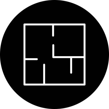 Modern futbol ikonunun vektör illüstrasyonu