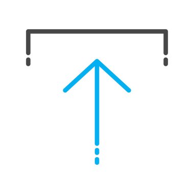 gönderme simgesi, basit vektör illüstrasyonu