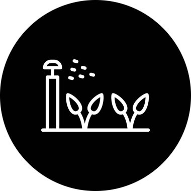 Bahçe işlerinin vektör illüstrasyonu, bahçe aletleri kavramı