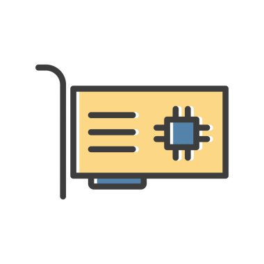 vektör donanım simgesi, illüstrasyon