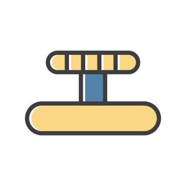 Bahçe işlerinin vektör illüstrasyonu, bahçe aletleri kavramı