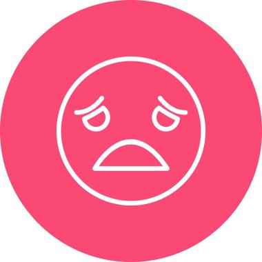 emoticon simgesi vektör illüstrasyonu