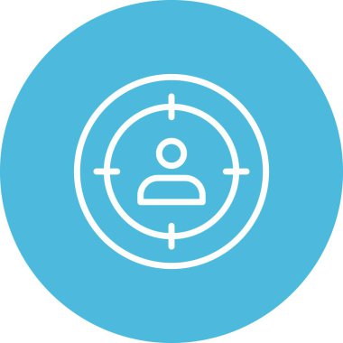 Seo simgesinin vektör illüstrasyonu, pazarlama kavramı 