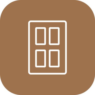 Modern b 'nin vektör illüstrasyonu eksik simgesi