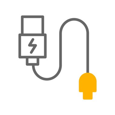 vektör veri kablosu simgesi