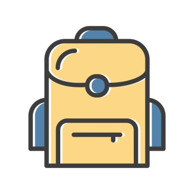 Eğitim ikonunun vektör illüstrasyonu, okul kavramı 