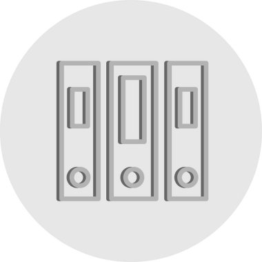 vektör dosya simgesi, basit vektör illüstrasyonu