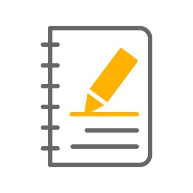 vektör Belgesi simgesi, basit vektör illüstrasyonu