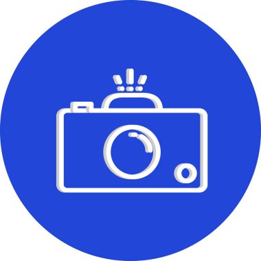 Vektör Cam web simgesi, illüstrasyon