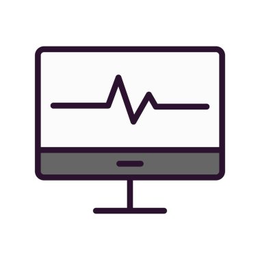 Lcd web simgesi, illüstrasyon