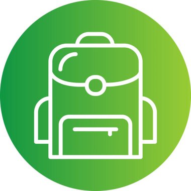 Ampul simgesi, basit vektör illüstrasyonu