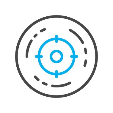 Seo simgesinin vektör illüstrasyonu, pazarlama kavramı 