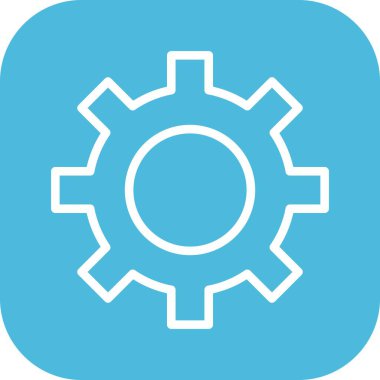 Simge ayarlanıyor, basit vektör illüstrasyonu