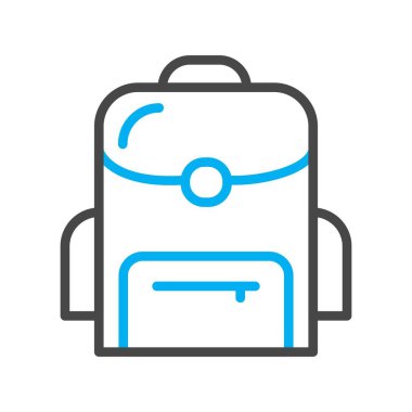 Ampul simgesi, basit vektör illüstrasyonu