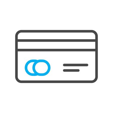 vektör kredi kartı ico