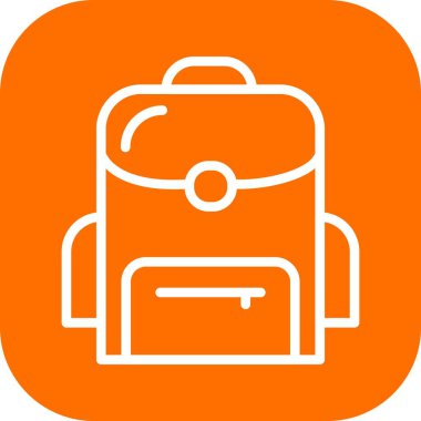 Ampul simgesi, basit vektör illüstrasyonu