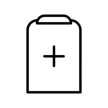 Tıbbi ikonun vektör yanılsaması, tıp konsepti 