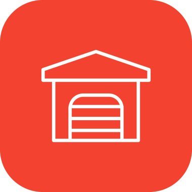 Ev simgesinin vektör illüstrasyonu