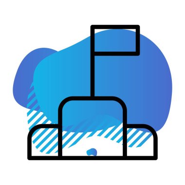 Vektör illüstrasyon iş simgesi, iş konsepti 