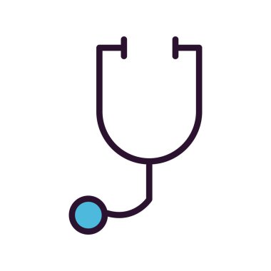 Tıbbi ikonun vektör yanılsaması, tıp konsepti 