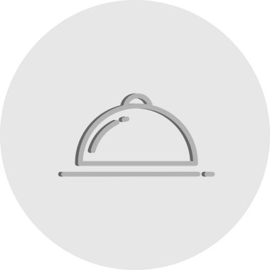 Gıda simgesinin vektör illüstrasyonu