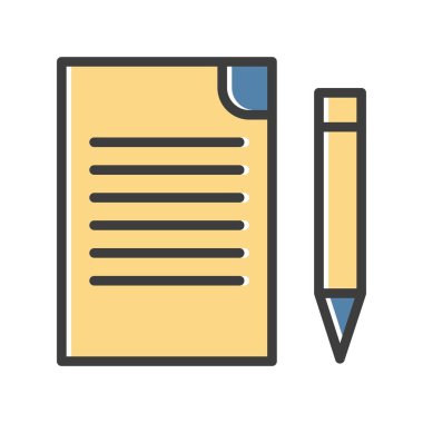 vektör dosya simgesi, basit vektör illüstrasyonu