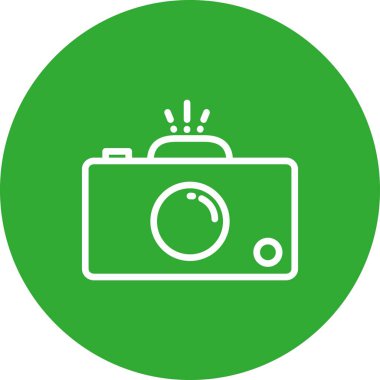 Vektör Cam simgesi, illüstrasyon