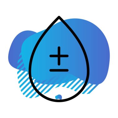 Tıbbi ikonun vektör yanılsaması, tıp konsepti 