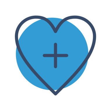 Tıbbi ikonun vektör yanılsaması, tıp konsepti 