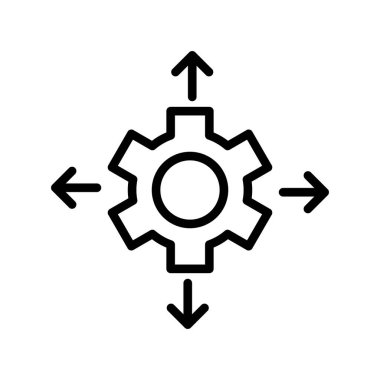 Vektör illüstrasyon iş simgesi, iş konsepti 
