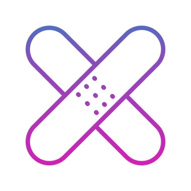 Tıbbi ikonun vektör yanılsaması, tıp konsepti 