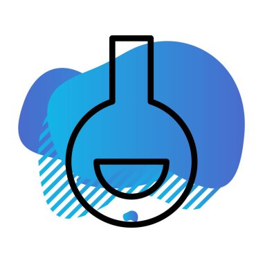 Tıbbi ikonun vektör yanılsaması, tıp konsepti 