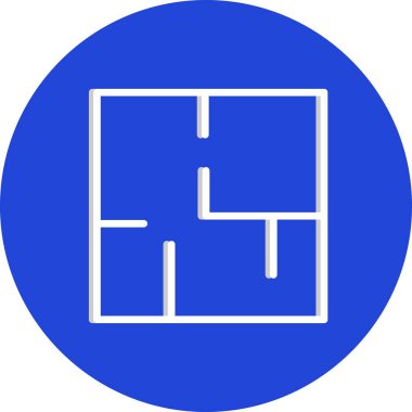 Modern b 'nin vektör illüstrasyonu ev simgesinden yoksun