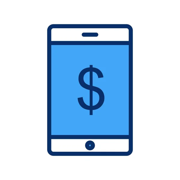 Mobile Phone Icon Simple Vector Illustration — Stock Vector